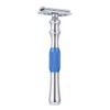 Man Shaving Razor Classic Double Edge Razor and Base Safety