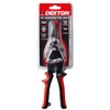 DEKTON DT20928 Aviation Tin Snip, Black/Red