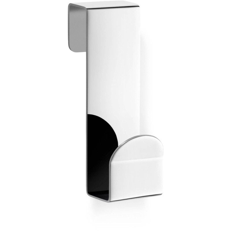 ZACK 40262 "MITOR" Haken für Glasduschwand, Set/2, Edelstahl hochglänzend, 7,5