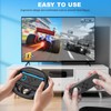 HASACOOL Switch Lenkrad, 2x Lenkrad Ergonomisches für Switch 2 Zubehör
