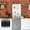 16PC Funny Fridge Magnets, Reusable Cute Magnets Animals and Words