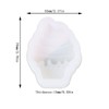 Duawenki Sweet Cone/Ice Cream Shape Car Freshie Silicone Mold for