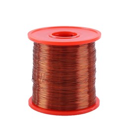 Copper Wire, 500 g QZ-2/130 0.33 mm, 600 m Enamelled Copper Wire, 2UEW Polyurethane Enamelled Copper Wire for Transformer Induction Coil (Random Roller Colour)