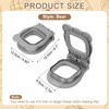 sourcing map Crustless Sandwich Cutter, Square Shape Uncrustable Sandwich Maker