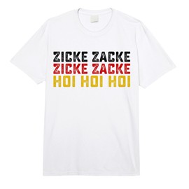German Oktoberfest Zicke Zacke Zicke Zacke Hoi Hoi Hoi Comfort Colors Adult Heavyweight T-Shirt