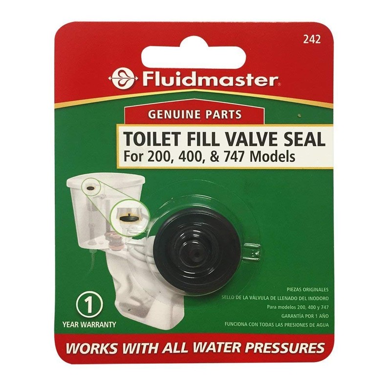 Fluidmaster 242 Toilet Fill Valve Seal Replacement Part, Fits 400A