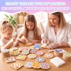 48 Sets Mosaic Coaster Kit with Glass Tiles,Sparkle Style