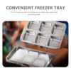 Alipis Stainless Steel Ice Cube Mold - 6 Slot Metal
