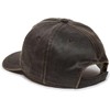 Outdoor Cap Adjustable Closure Bonefish Weathered Cotton Cap, Dark Brown