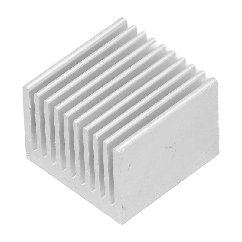 8Pcs Cooling Fins Aluminum Power Radiator Heat Sink Kit for