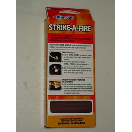 Strike-A-Fire Diamond Brand Fire Starter Matches - 3 Boxes (24 Fire Starters Total)
