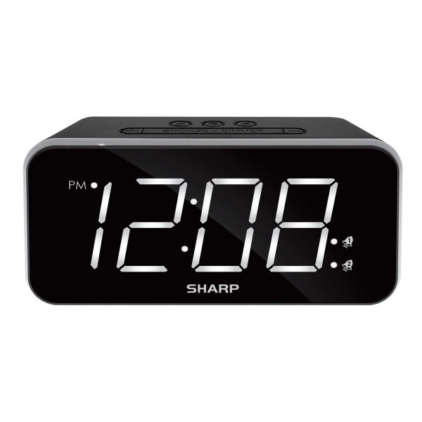 Unbranded SHARP Alarm Clock with Jumbo Easy to Read 1.8”