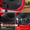 AceRide Metal Front Door Pocket Storage Box Compatible with Jeep