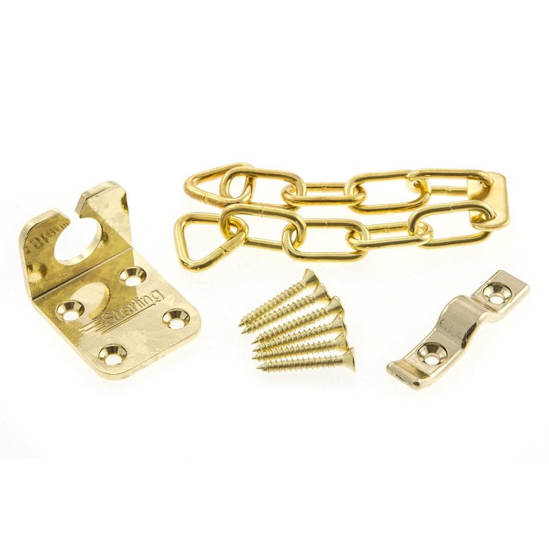 Sterling DCB200 Heavy Duty Brass Plated Door Chain