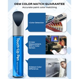 H1Q Twilight Blue Metallic Touch Up Paint Kit Compatible with Subaru Exact Match Car Scratch Repair Touch Up Paint Kit