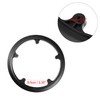 X AUTOHAUX 2pc 44 Teeth 8.5cm 5 Holes Bicycle Bike