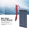 2Pcs Mini Solar Power Module Epoxy Panel with 100cm Cable