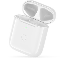 BRILLESS Wireless Charging Case Compatible with AirPods 1st & 2nd Gen，Replacement Bluetooth Charging Box with Pairing Sync Button