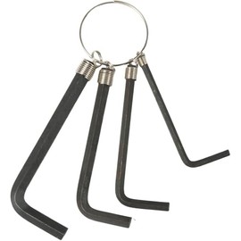 Four Piece Bike Maintenance Allen Key Set