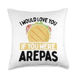 Arepa Maker Arepas Grill Colombian Snacks Arepa Flour Arepas Throw Pillow