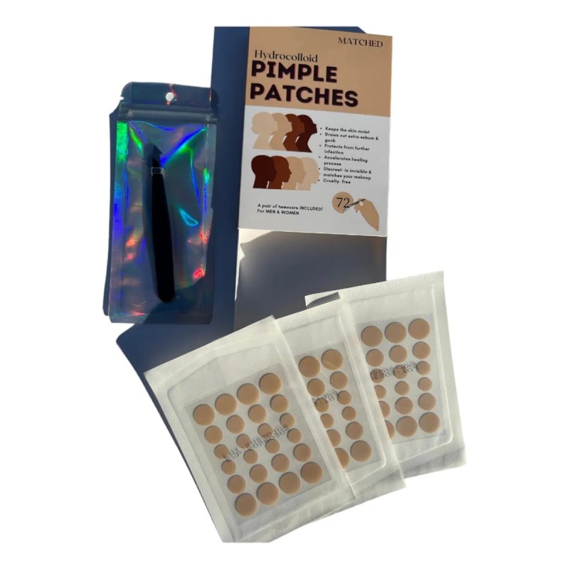 Parches Hidrocoloides A Juego Para Espinillas Parches Verdad