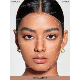 SHEGLAM Snatch 'n' Define Cream Contour Stick Maquillaje bronceador facial de larga duración altamente pigmentado a prueba de sudor - Terracota
