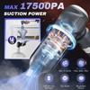 SakerPlus Car Vacuum Portable Cordless, 3-in-1 Hand Held Mini Vacuum