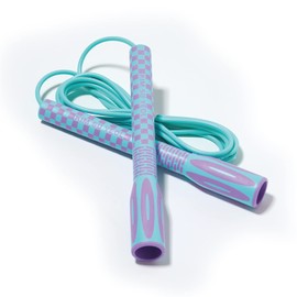 Speed Exercise Jump Rope for Men and Women - Skipping Jumping Rope for Fitness Training Workout for Adults - Great for Cardio, Boxing, CrossFit (Special Luxury, KA-220, Made in Korea) Mint-blue