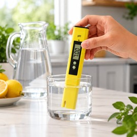 Digital pH Meter for Water Testing – 0.01 Resolution Tester for Pools, Aquariums & Hydroponics