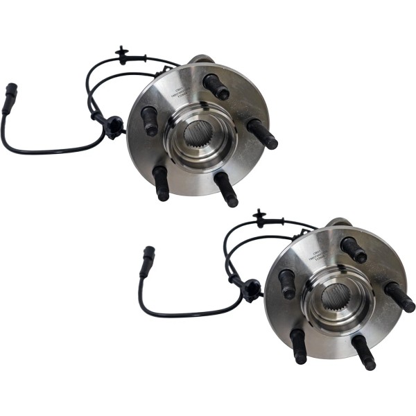 Evan-Fischer 2-Wheel Set Wheel Hubs Front Driver & Passenger Side