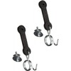 2 Pack 532160793 160793 Tractor Bagger Latch Grass Chute with