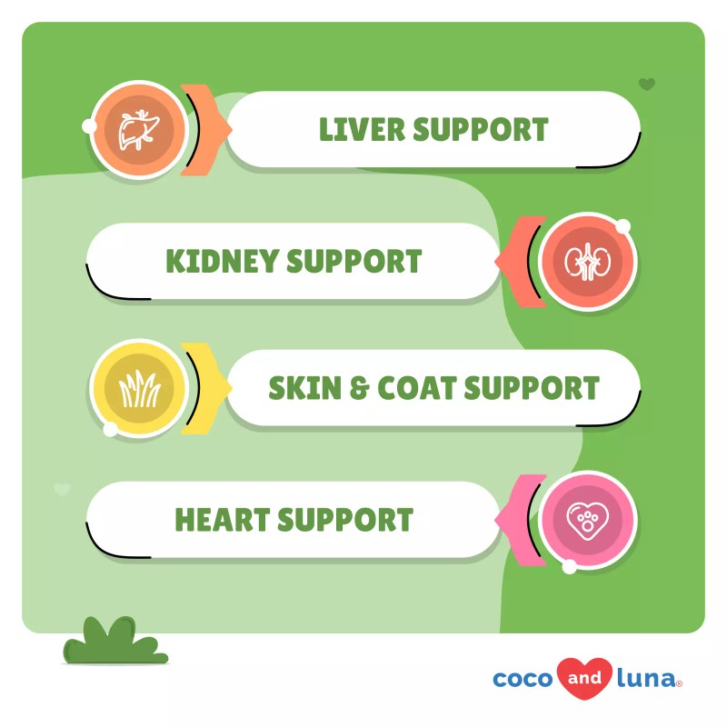 Coco and Luna Milk Thistle for Dogs- Liver and Kidney