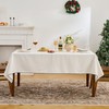 Simple&Opulence 140 x 140 cm Rectangular Tablecloth, 280 GSM Cotton