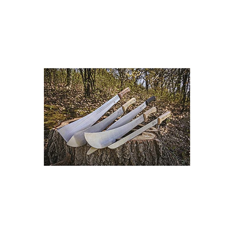 Surplus Colombian Military Assorted Machete Knives, 5 Pack, New
