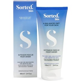 Sorted Skin Intensive Rescue Moisturiser, Perfect for Dry, Dehydrated & Sensitive Skin, Intensive Hypoallergenic Body Moisturiser, Suitable for all Skin Conditions 1 x 100ml