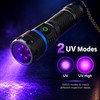 365nm UV Flashlight for Pet Stain Detection – Dual-Mode Blacklight