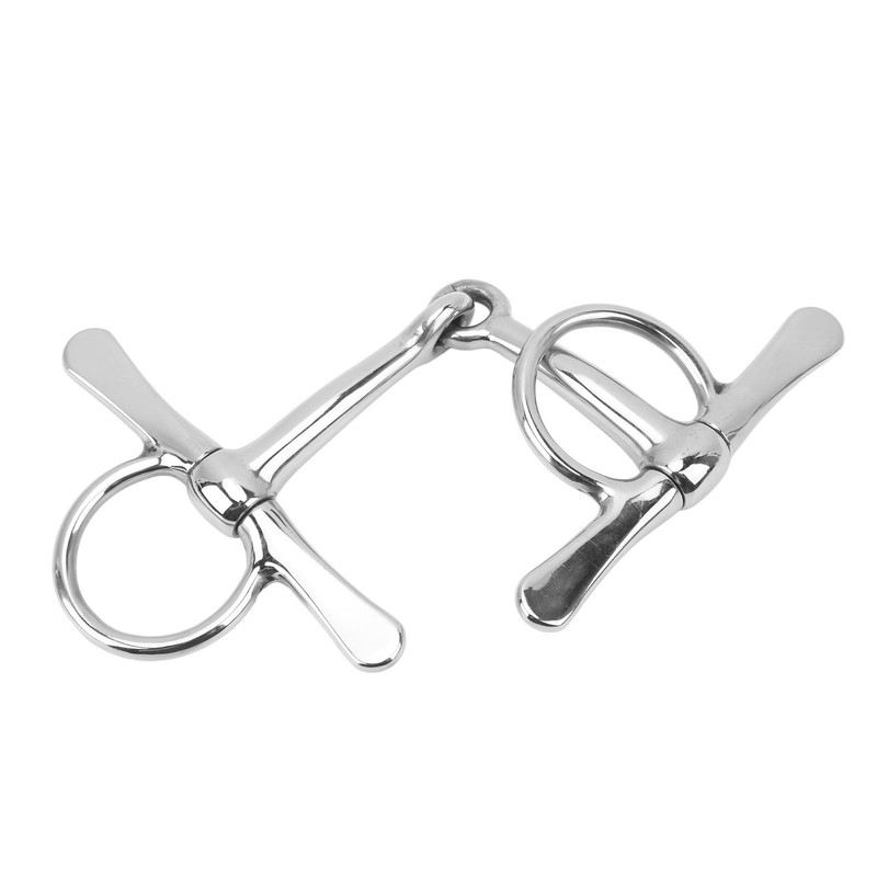 Full Cheek Horse Snaffle Stainless Steel Horse Mouth Bit Garden