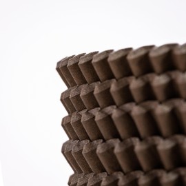 400 braune Cupcake-Förmchen zum Backen von Muffins, Kuchen, Standardgröße, Großpackung