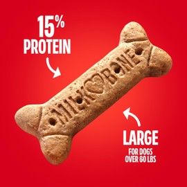 Milk-Bone Original Dog Treats Biscuits for Large Dogs, 24 Ounces (Packaging May Vary)