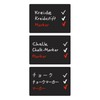 20pcs Mini Chalkboard Signs | Size: 74x52 mm | Type:
