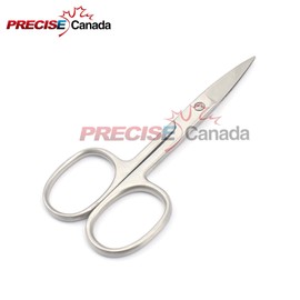 PRECISE CANADA: STAINLESS STEEL NAIL SCISSOR: 3 AND ONE HALF"