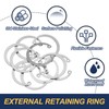 PATIKIL 45mm ID Internal Retaining Rings, 10 Pcs E-Clip Snap