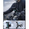 Lamicall Motorcycle Phone Mount Holder - [Dual Vibration Dampener] [Upgrade
