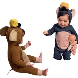 [Formemory] Mouse Cosplay Kids (Brown, 90)