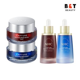 AHC Capture Solution Prime Cream (50ml x 2) + Signature Ampoule (50ml x 2) / AHC 캡처 솔루션 프라임 크림 50ml 2종 + 시그니처 앰플 50ml 2종