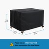 Awnic Tarpaulin Garden Furniture Protective Cover Winter Proof Waterproof Rectangular