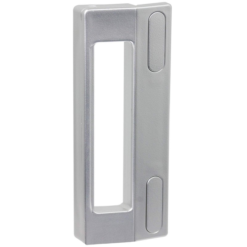 SPARES2GO Door Handle for Candy Fridge Freezers (190 mm Grey/silver)