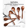 Hefild 7 PCS Wooden Spoons for Honey, 6.7 inch Small