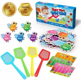 Shemira  Shemira Sight Word Swat Game, Sight Word Educational Toy For Age of 3-10 years