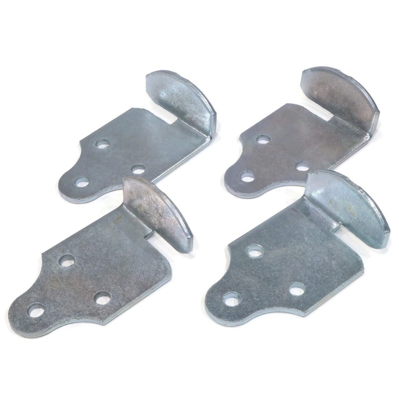 8 Pc Stake Trailer Rack Corner Connector Body Utility Wood